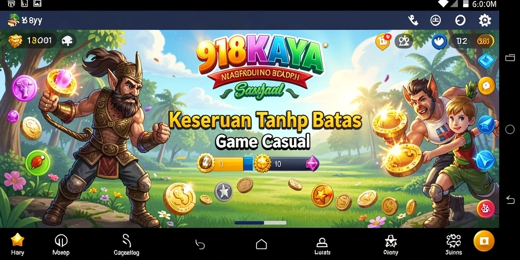 Screenshot utama dari 918KAYA yang menunjukkan keseruan bermain.
