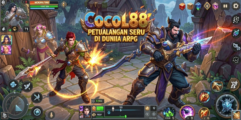 Gameplay seru dan grafis memukau di COCOL88.
