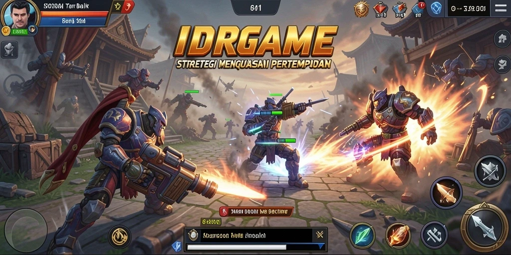 Screenshot gameplay IDRGAME menampilkan strategi yang mendebarkan dan grafis yang menawan.
