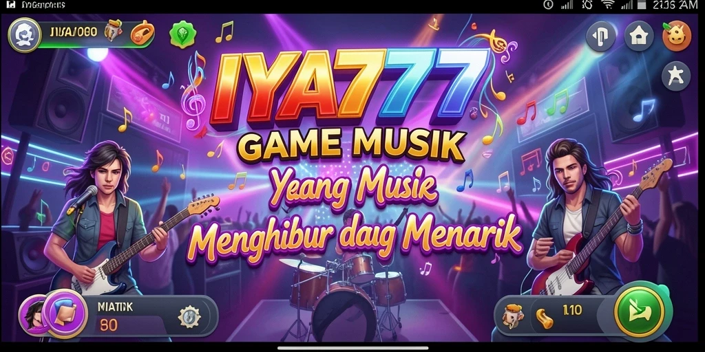 Tampilan gameplay IYA777 yang penuh warna dan dinamis.