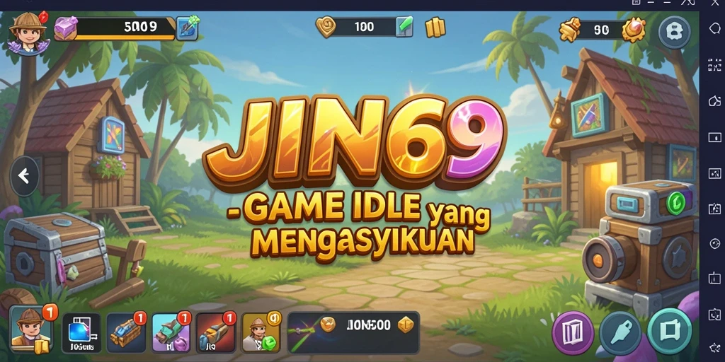 Tampilan gameplay Idle yang menarik dan mudah diakses.