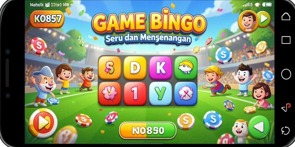 Gameplay KO857 yang seru dengan suasana Bingo yang mendebarkan.