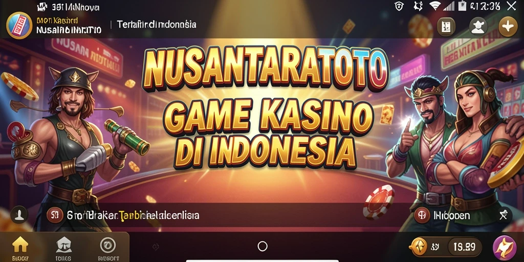 Tampilan menarik dari gameplay NUSANTARATOTO yang seru.
