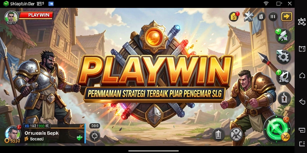Tampilan gameplay menyenangkan dengan strategi mendalam dan aksi seru.