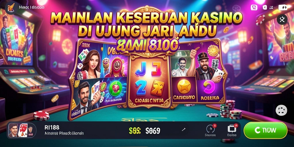 Tampilan gameplay RI188 yang menarik dan interaktif untuk pengalaman kasino terbaik.