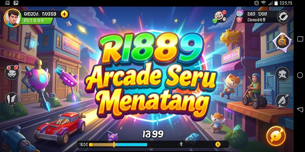 Screenshot gameplay RI889 menampilkan momen seru dalam permainan Arcade.