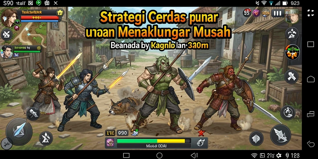 Screenshot gameplay S80 menampilkan aksi strategis dan pertarungan intens.