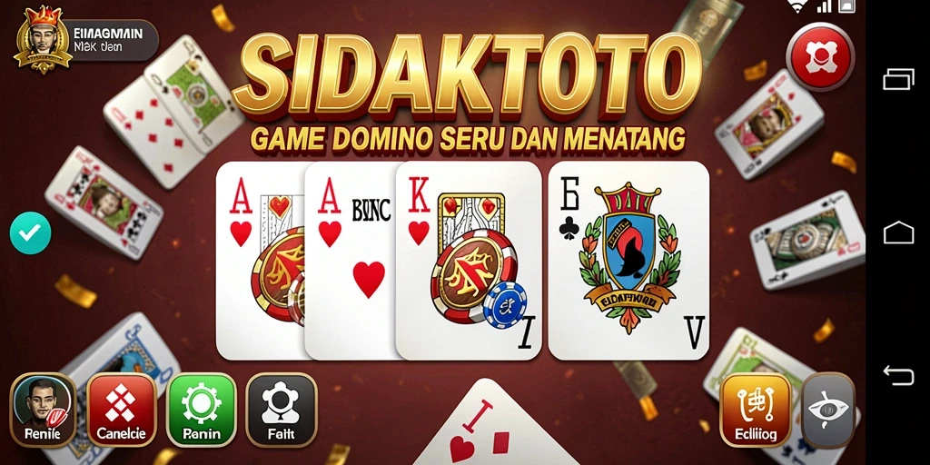 Screenshot gameplay seru SIDAKTOTO dengan pemain aktif.