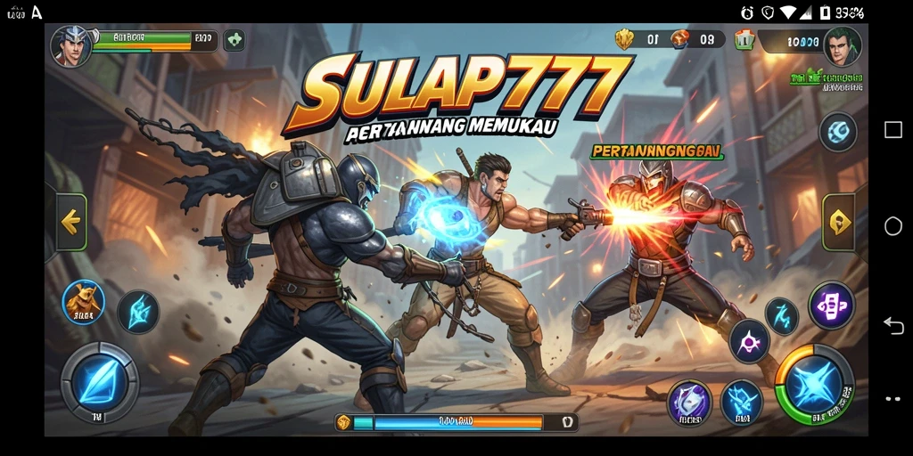Tangkapan layar menampilkan aksi seru dari gameplay SULAP777.