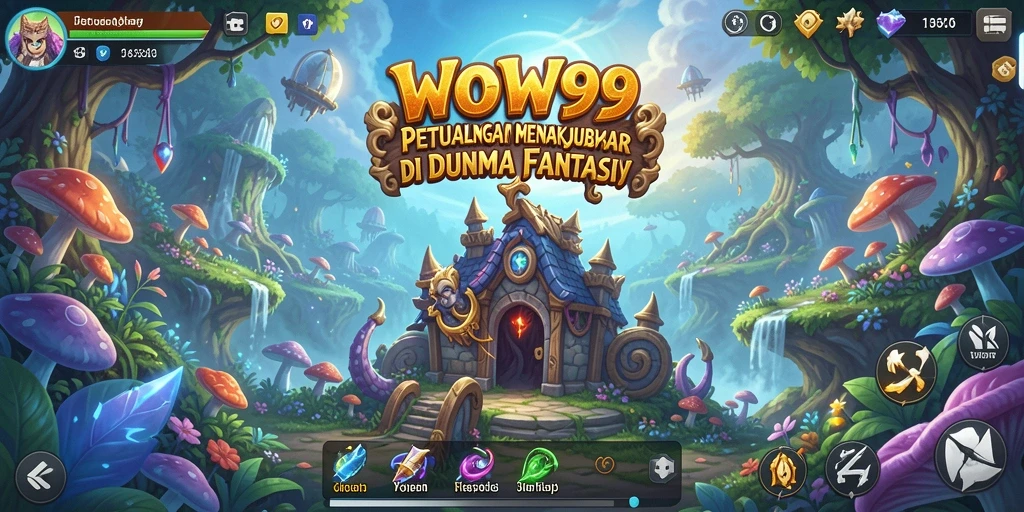 Tampilan screenshot WOW99 menampilkan karakter dalam aksi petualangan yang mendebarkan.